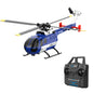 RC ERA C186 MAX BO105 4CH RC Helicopter Optical Flow Gyro Stabilized Adult Model