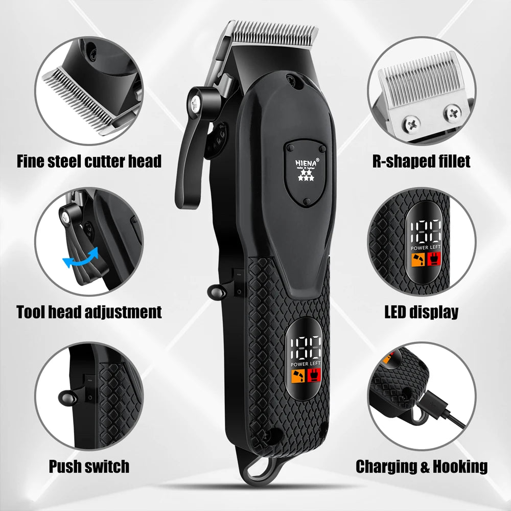 Hair Clipper Professional Men Electric Trimmer Cutting Machine Barber