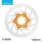 RYET Ultralight Floating Disc Rotor 140/160mm 6-Bolt Center Lock for MTB Road Bike