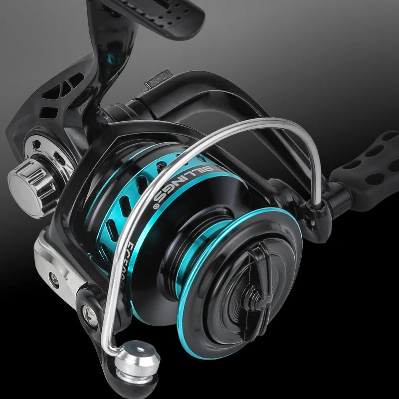 BILLINGS 1000-7000 Series Spinning Fishing Reel 10KG Max Drag for All Waters