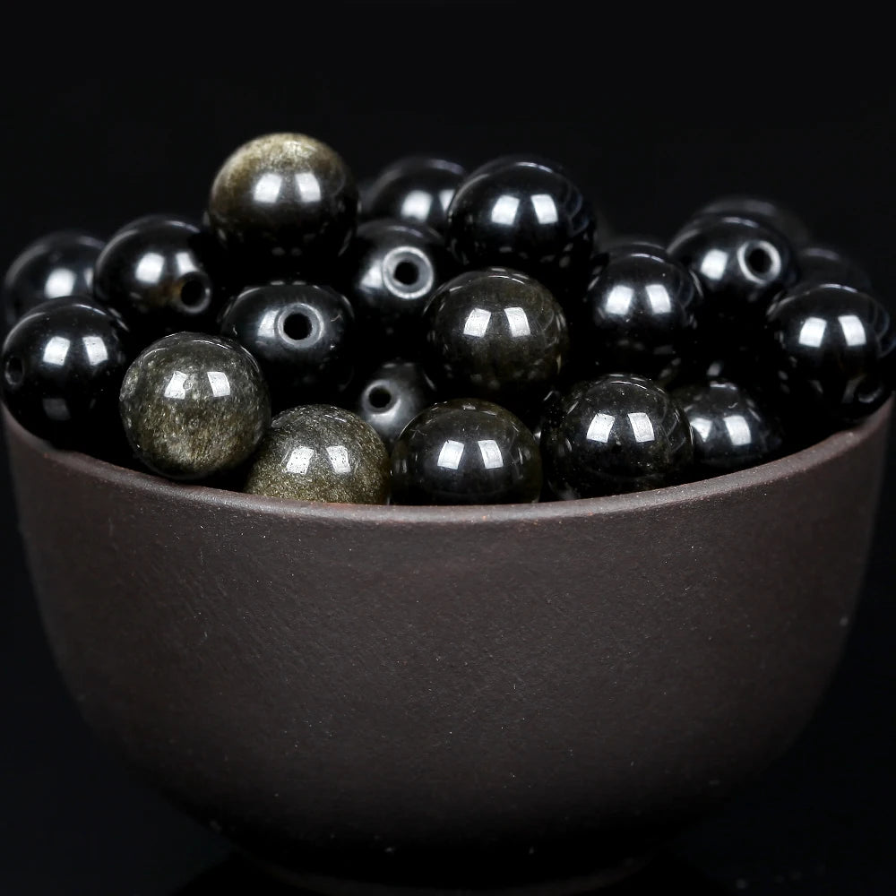 Natural Round Tiger Eye Beads for Jewelry Making DIY Bracelet 4mm