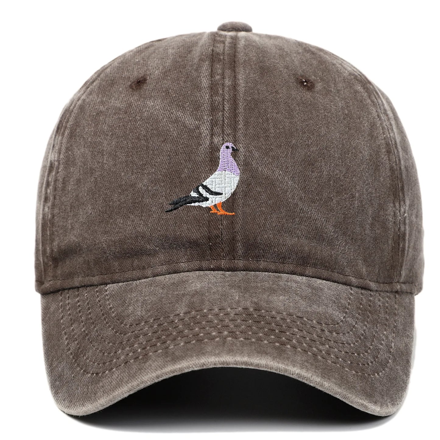 Outdoor Sun Protection Baseball Cap Pigeon Embroidered Unisex Hat