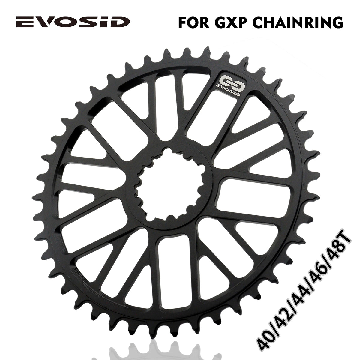 Direct Mount Chainring 40T-48T Narrow Wide Bike Sprocket 8S-12S