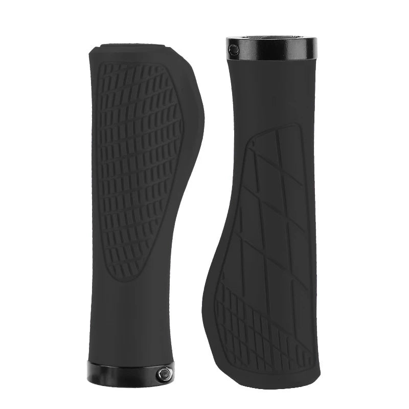 Bike Handlebar Cover Grips Double Lock-On MTB Bicycle Handlebar Cuffs
