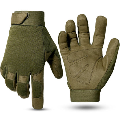 Tactical Gloves Full Finger Army Military Touch Screen Knuckle Protection