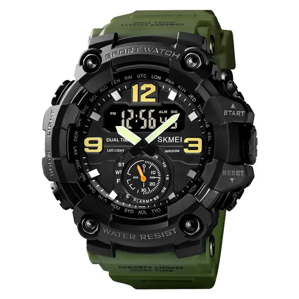 SKMEI 1637 Men’s Military Digital Watch Camo Waterproof Shockproof Sport