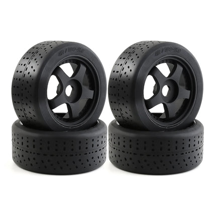 RS Black Rubber Tire 102x45mm 17mm Hex for Arrma 1/7 Infraction Felony Limitless