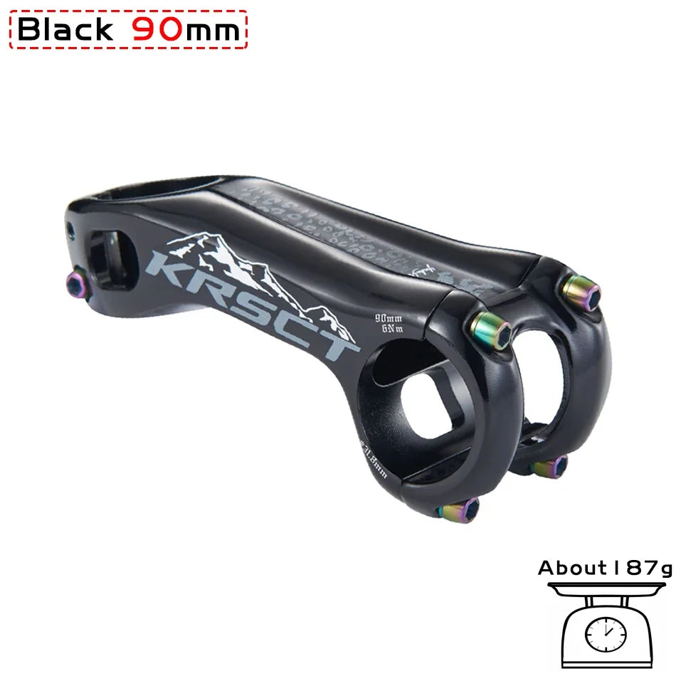 KRSCT -20° MTB Bicycle Stem 3D Forged High Strength 31.8mm 70–100mm