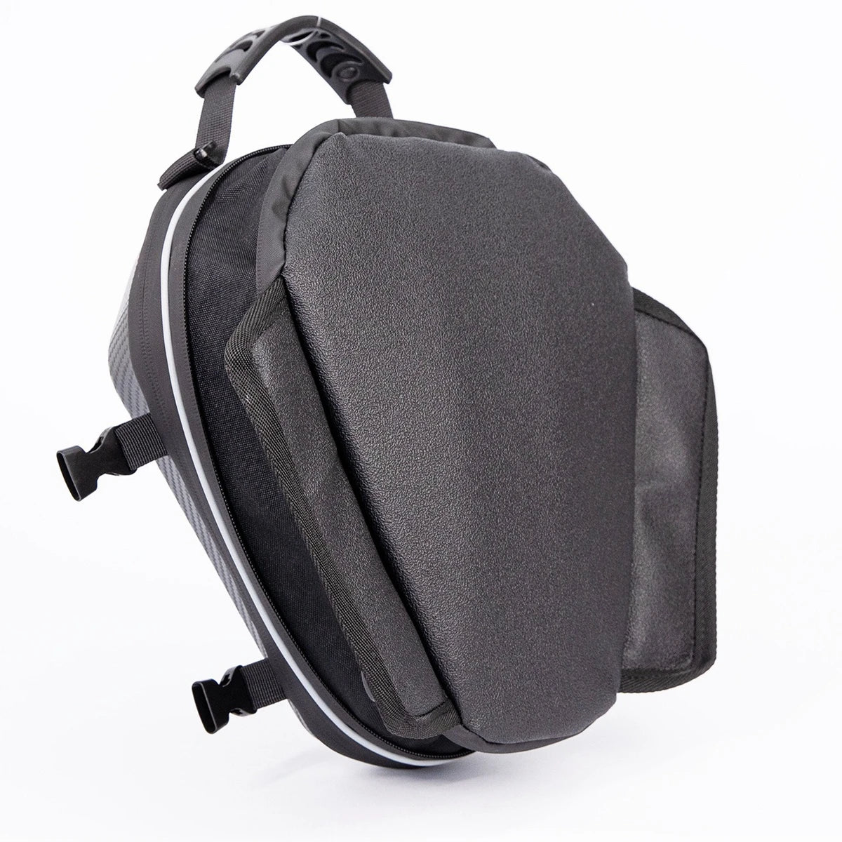 Motorcycle Tail Bag Waterproof Expandable Rear Seat Pack for Scooter