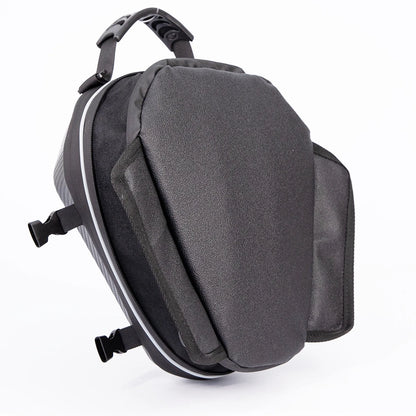 Motorcycle Tail Bag Waterproof Expandable Rear Seat Pack for Scooter