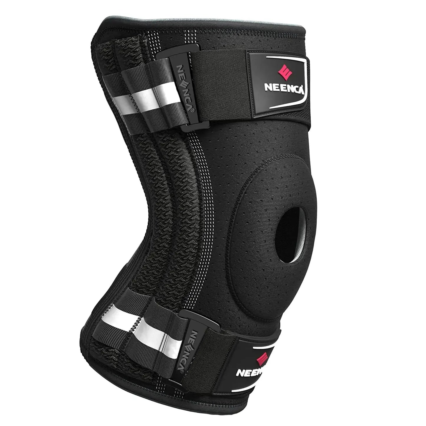 NEENCA Adjustable Knee Brace with Side Stabilizers Support for Men & Women - EXPROTAS