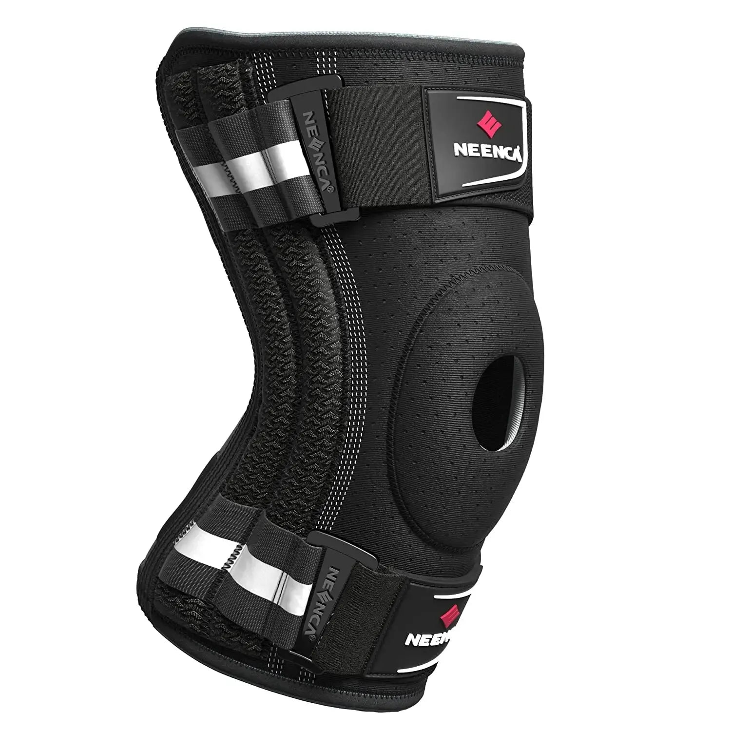 NEENCA Adjustable Knee Brace with Side Stabilizers Support for Men & Women - EXPROTAS