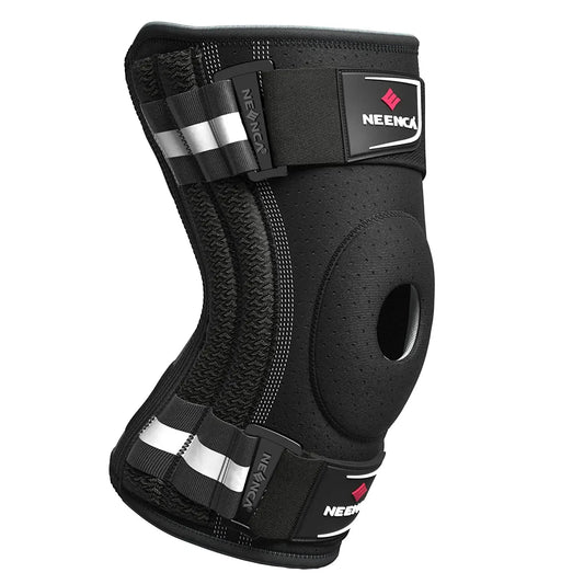 NEENCA Adjustable Knee Brace with Side Stabilizers Support for Men & Women - EXPROTAS