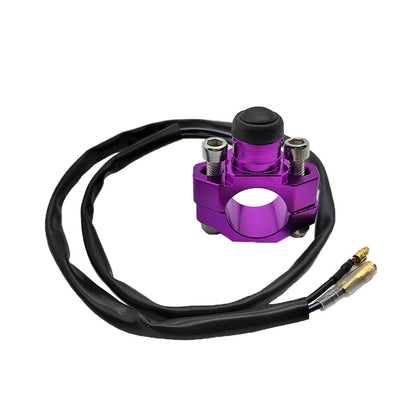 Universal CNC Start Stop Kill Switch with Rotating Bar Clamp for KTM Honda Yamaha