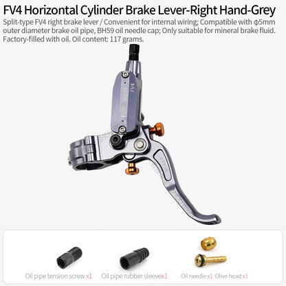 Hydraulic Brake Lever FROG WAKE FV4-IN Reach Adjust MTB DH Sur-Ron Alloy