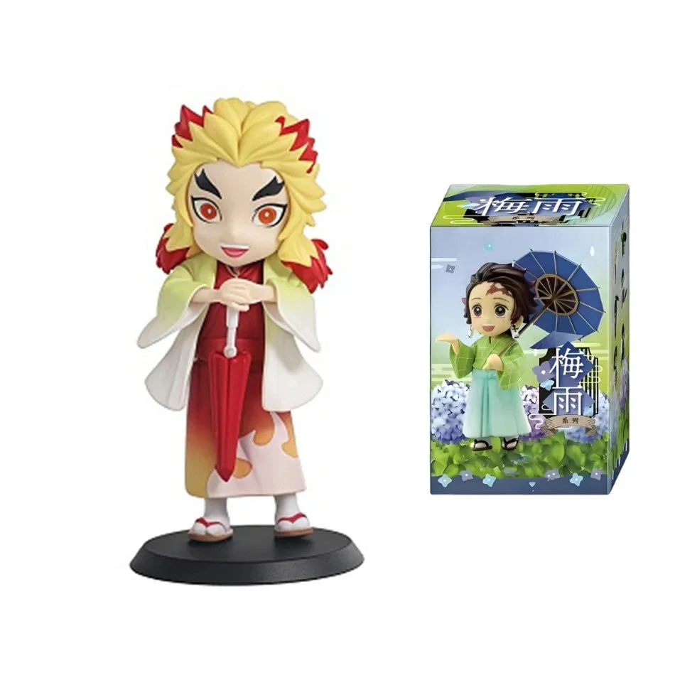 Blind Box Demon Slayer Figures Tanjiro Nezuko Kamado Anime Collectibles