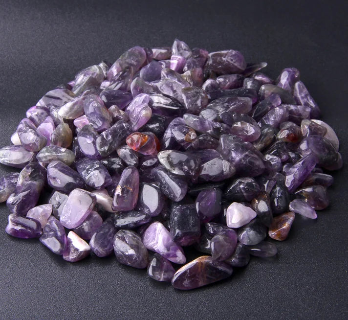 Natural Crystal Pebbles 100g Fish Tank Aquarium Decor Agate Chips