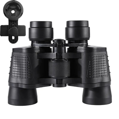 80x80 HD Binoculars High Magnification Portable Hunting Camping Outdoor Optics