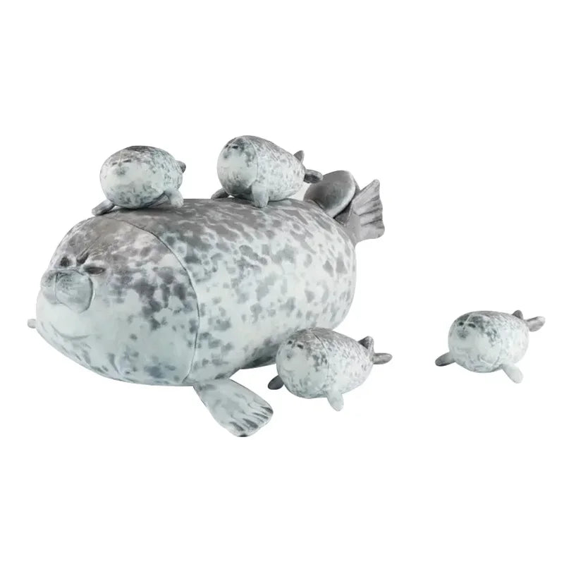 40cm Son Seal Five-piece Plush Toy for Boys and Girls Christmas Gift