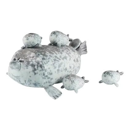 40cm Son Seal Five-piece Plush Toy for Boys and Girls Christmas Gift