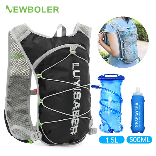 Ultralight Trail Running Hydration Vest Backpack for Marathon Racing Hiking - EXPROTAS