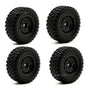 12mm Hex Rubber RC Tires 6035 for SCY 16101-16106 JJRC Q130 Off-Road Car Wheels Upgrade