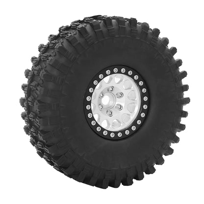 Beadlock Wheel 1.9 Metal Rim for 1/10 RC Crawler Axial SCX10 TRX-4 Redcat