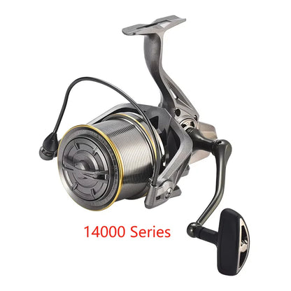 Big Surf Spinning Reel 14000 Lizard Deep Spool Sea Rod Carp Long Cast Reel