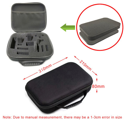 DIY Foam Hard Carry Case Storage Box Travel Zipper Bag Tool Accessories Camera