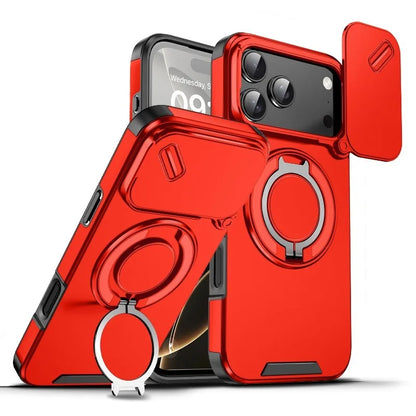 Heavy Duty MagSafe Armour Case for iPhone 14-17 Air Pro Max Camera Cover