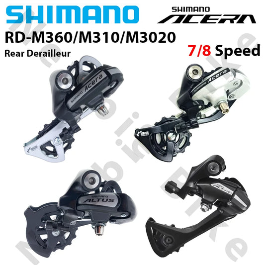 Shimano Rear Derailleur 7 8 Speed MTB Compatible with Shimano Acera RD-M360 M310 M3020