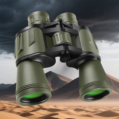 20x50 Binoculars FMC Coated BAK4 Prism IPX4 Waterproof Camping Hunting Hiking