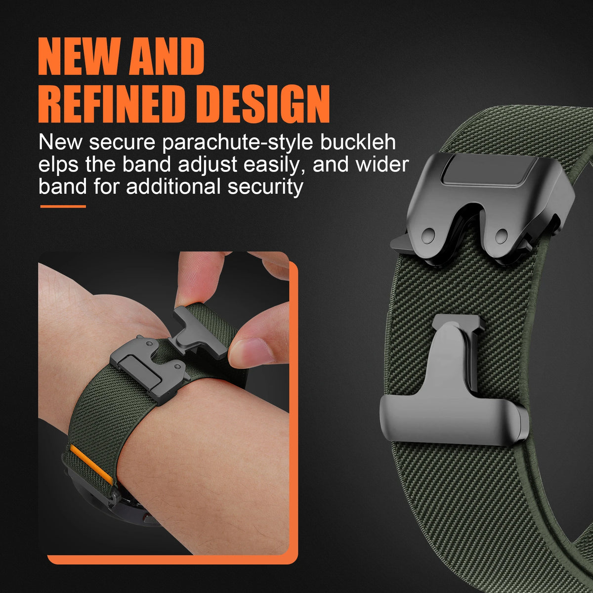 Quick Fit Strap for Garmin Fenix 9 8 7 Pro 6X 5X 22mm 26mm Watch Band