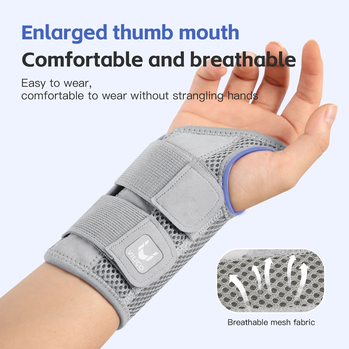 Carpal Tunnel Support Wrist Brace Splint for Pain Relief 1PC