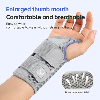 Carpal Tunnel Support Wrist Brace Splint for Pain Relief 1PC