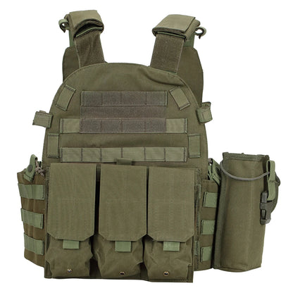 Tactical Nylon MOLLE Vest Combat Body Armor Airsoft Military Camo Hunting