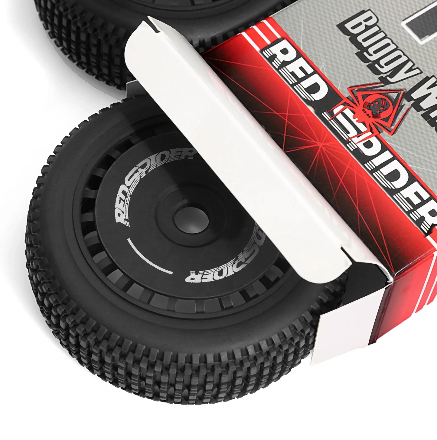 RED SPIDER 1Set RC Wheel Tires 17mm Hex for 1/8 Off Road Car ARRMA Typhon HPI