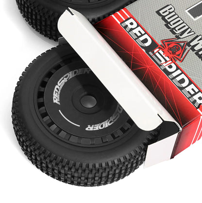 RED SPIDER 1Set RC Wheel Tires 17mm Hex for 1/8 Off Road Car ARRMA Typhon HPI