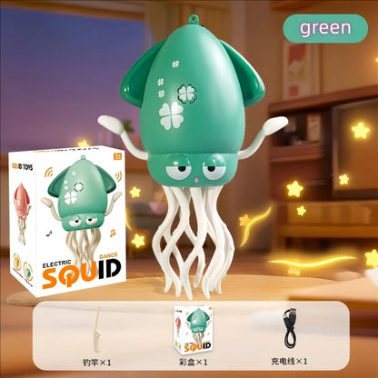 Children Stress-relieving Fishing Octopus Toy for Kids Fun Play