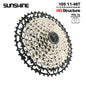 SUNSHINE Ultralight Carbon Steel Bicycle Cassette 9/10/11/12/13 Speed HG Sprocket MTB