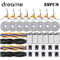 Dreame X60 Ultra/X60 Master/X60 Max Ultra Robot Vacuums Cleaner Accessory Dust Bag Main Side Brush Hepa Filter Mop Cloths Spare