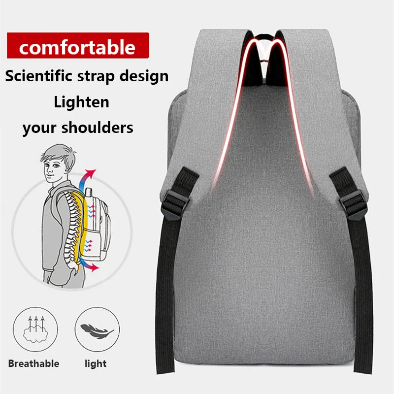 Waterproof Business Backpack Men USB School Backpacks 15.6 Inch Laptop Backpack Large Capacity Bagpacks for Men Back Pack Bags-EXPROTAS
