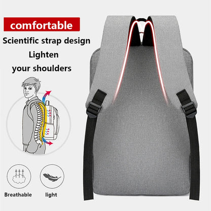 Waterproof Business Backpack Men USB School Backpacks 15.6 Inch Laptop Backpack Large Capacity Bagpacks for Men Back Pack Bags-EXPROTAS