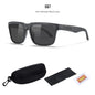 2025 KDEAM Polarized Sunglasses Red Mirror Lens Unisex Outdoor Eyewear
