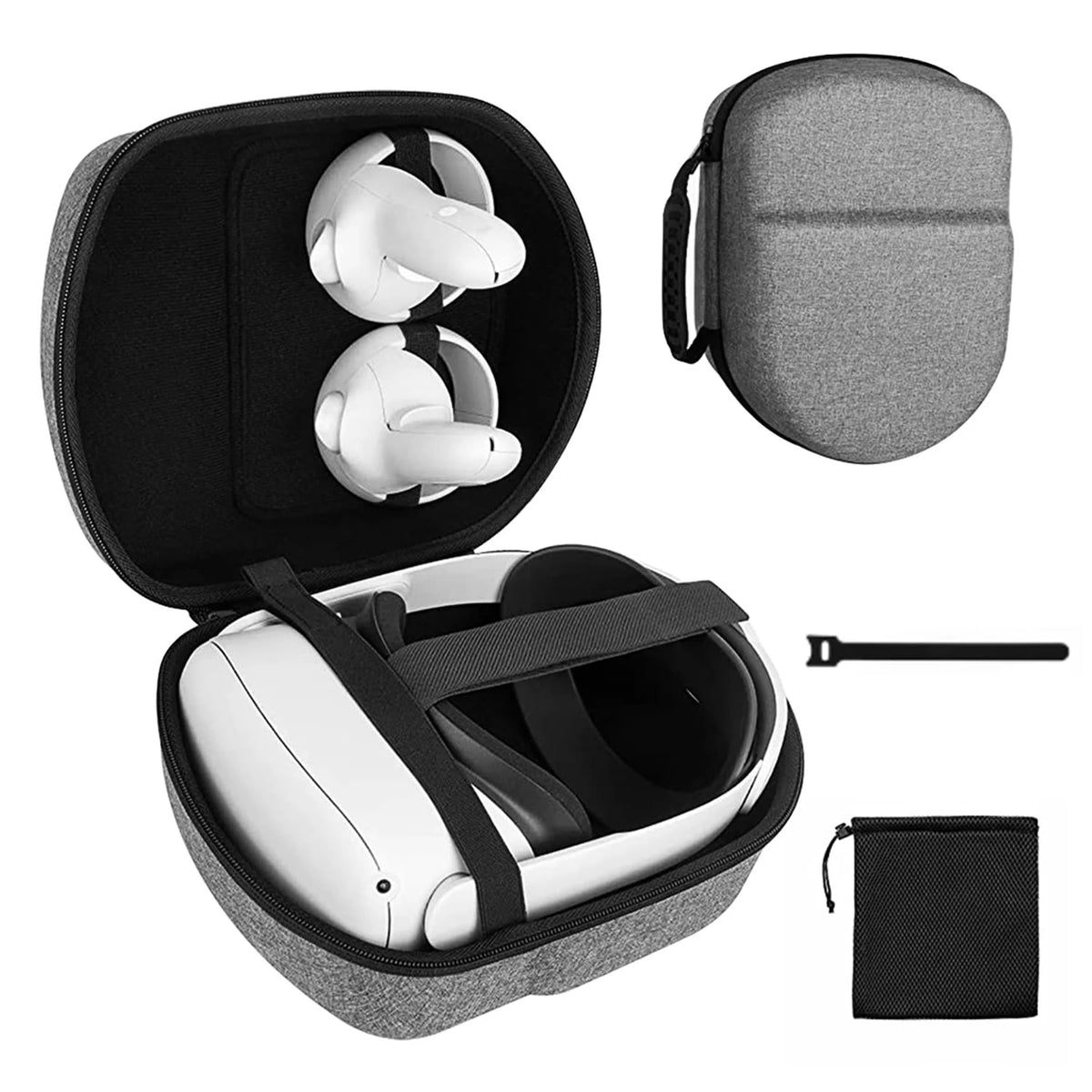 Case VR Headset for Meta Quest 3/2 Travel Carrying Bag Protective Cover