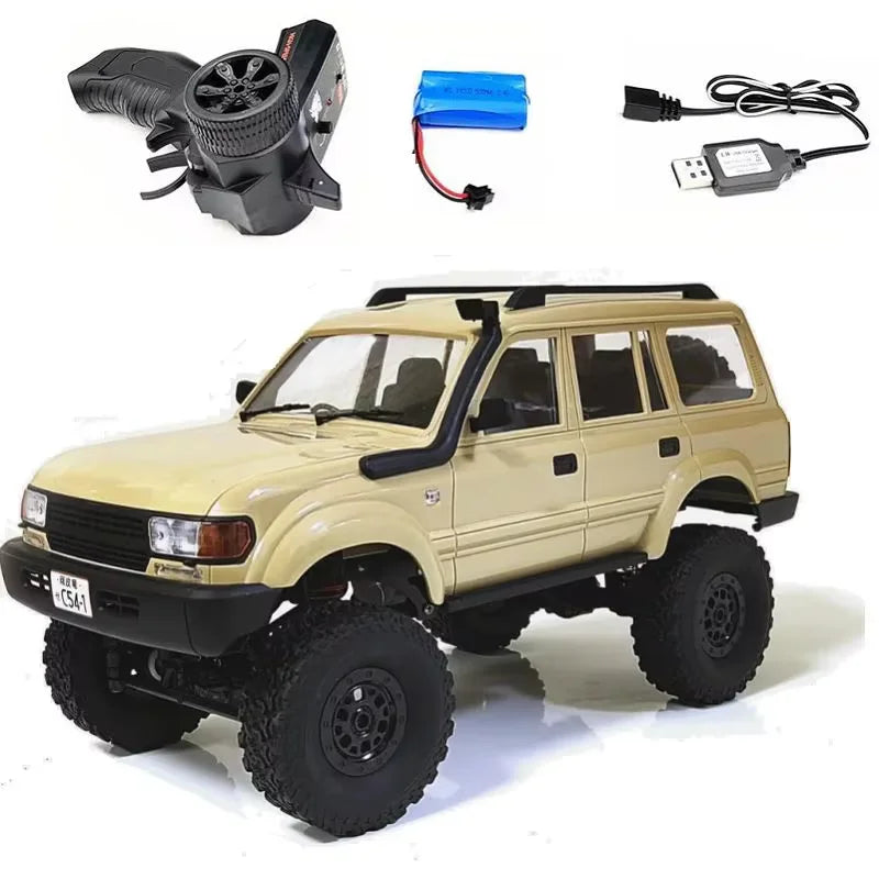 WPL Cars RC Car 4WD Radio Control Off-Road Car RTR KIT Rock Crawler Electric Buggy Moving Machine C54 B24 B16 C24 B36 Assembly-EXPROTAS