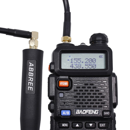 Coaxial Cable 0.6M/1M SMA to UHF Adapter for Baofeng Walkie Talkie