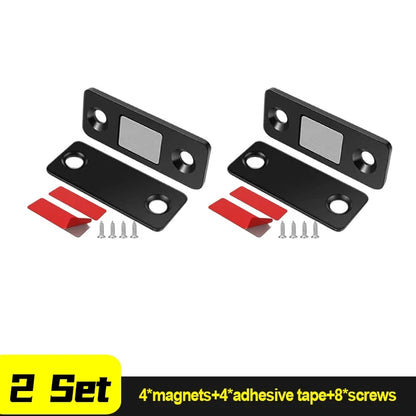Ultra Thin Magnetic Door Catch Cabinet Latch 42mm x 18mm for Cupboard