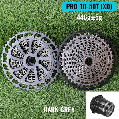 SPEDAO MTB Cassette 10–50T | 12-Speed XD Compatible Sprocket Steel Flywheel