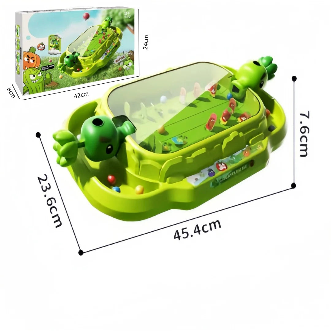 Plants Vs Zombies 2-Player Tabletop Shooting Game Family Party Toy
